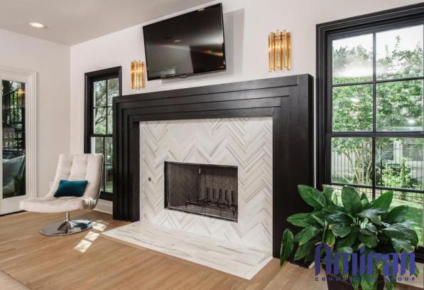 What Type of Tile is Best for Fireplace Surround?