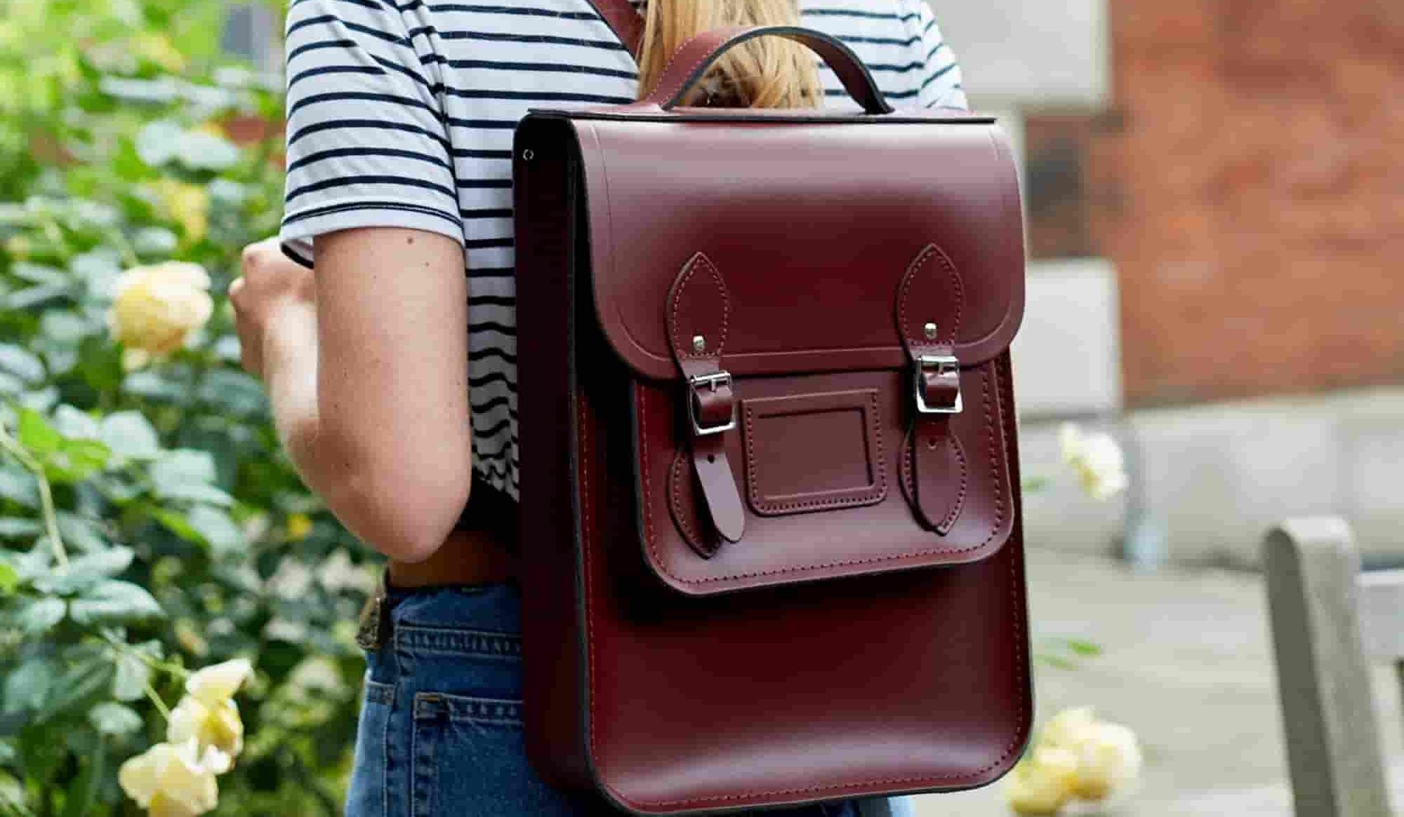  Buy leather backpack purse types + price 