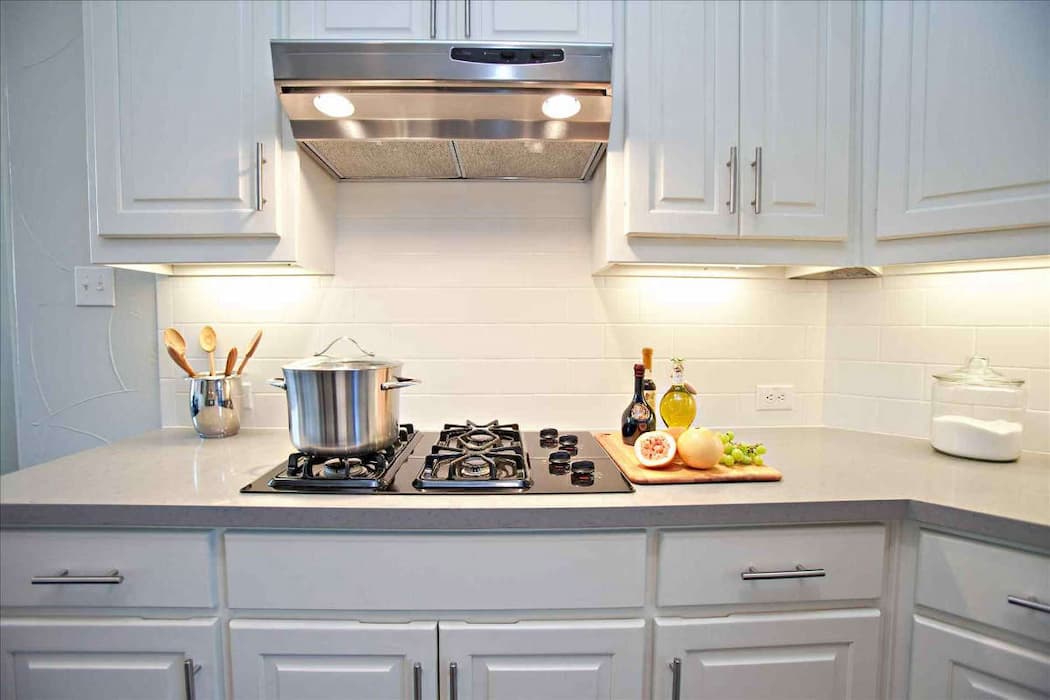  White tin kitchen backsplash | Buy at a cheap price 